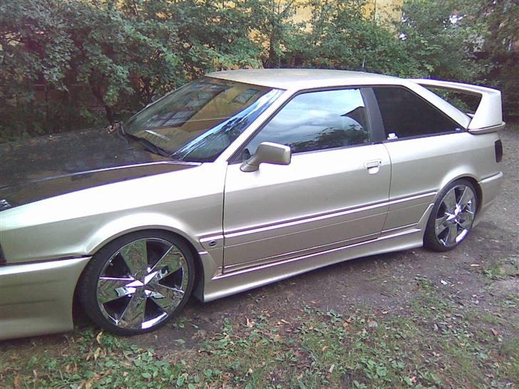 Audi Coupé EVO ll - Fræk !.. Carbon look b4 hjelm billede 10