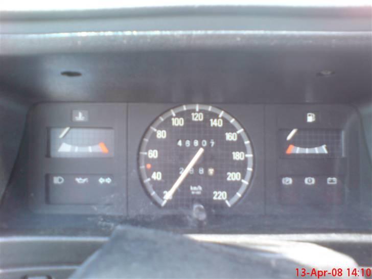 Opel Ascona C SOLGT  - Da jeg fik den havde den gået ca. 46740KM billede 7