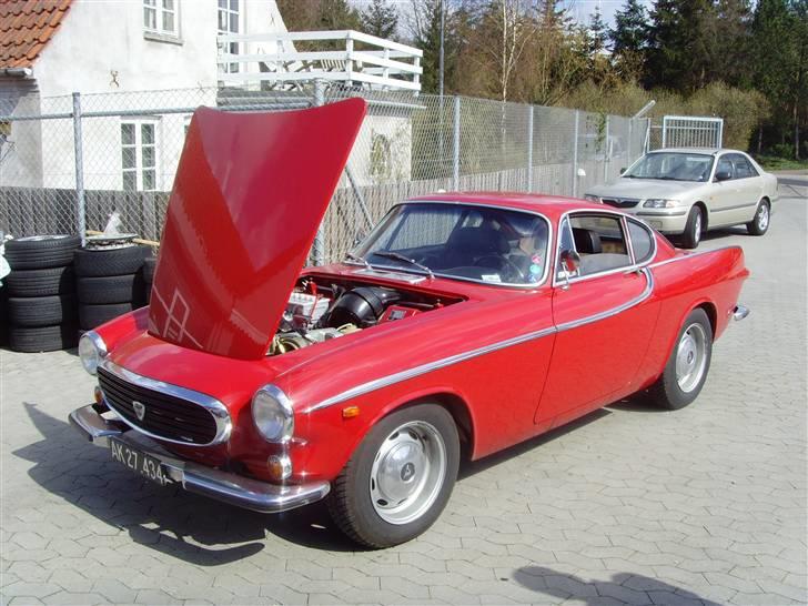 Volvo 122 S Amazon - en bekendts MONSTER flotte P1800S kom lige forbi værkstedet... den ultimative fedeste volvo... billede 19