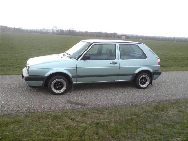 VW golf 2 * SLOW RIDER * SOL - som den så ud da jeg fik den..  billede 2