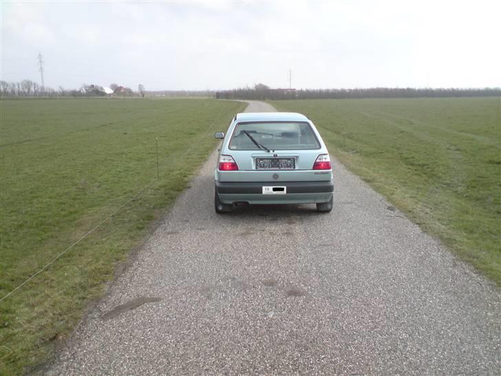 VW golf 2 * SLOW RIDER * SOL - som den så ud da jeg fik den.. billede 3