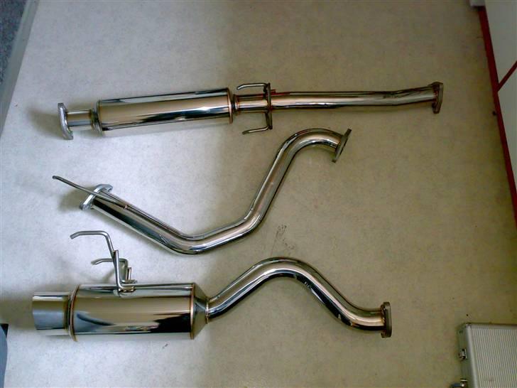 Honda Crx Del Sol - R.I.P - Invidia Cat-Back system 2,5" rustfri billede 17