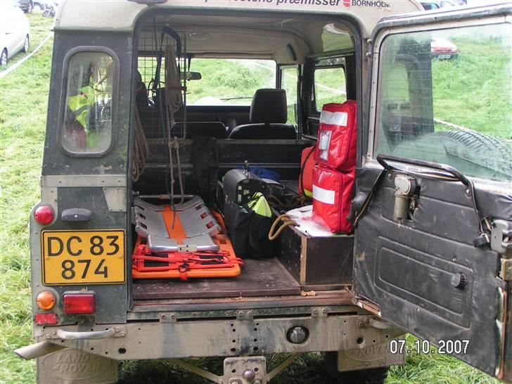 Land Rover 110" - ornlig sygt....Ambulance for en dag.... billede 5