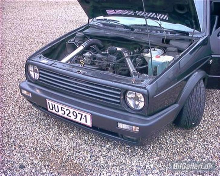 VW golf 2 gtd (lav) solgt - foto lånt a tidliger ejer fister. fra bg billede 2