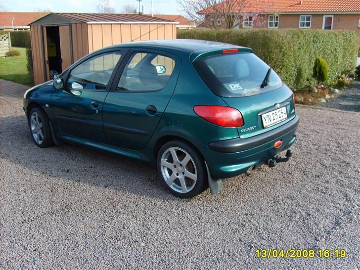 Peugeot 206 1,9d xr billede 3