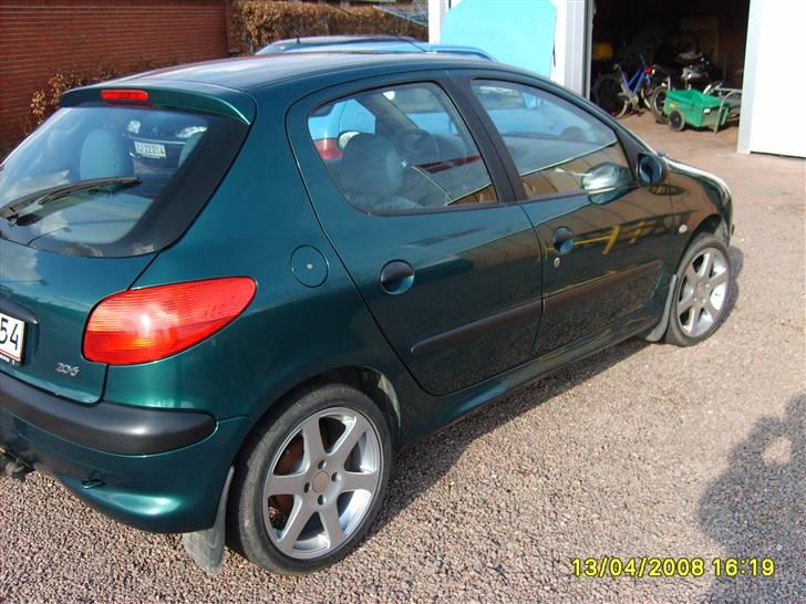 Peugeot 206 1,9d xr billede 4
