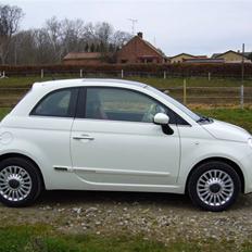 Fiat 500 1,3 MJT 16v. Lounge.