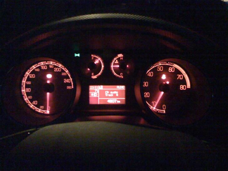 Fiat Bravo sport *SOLGT* - instrumentbrættet *By night* billede 12