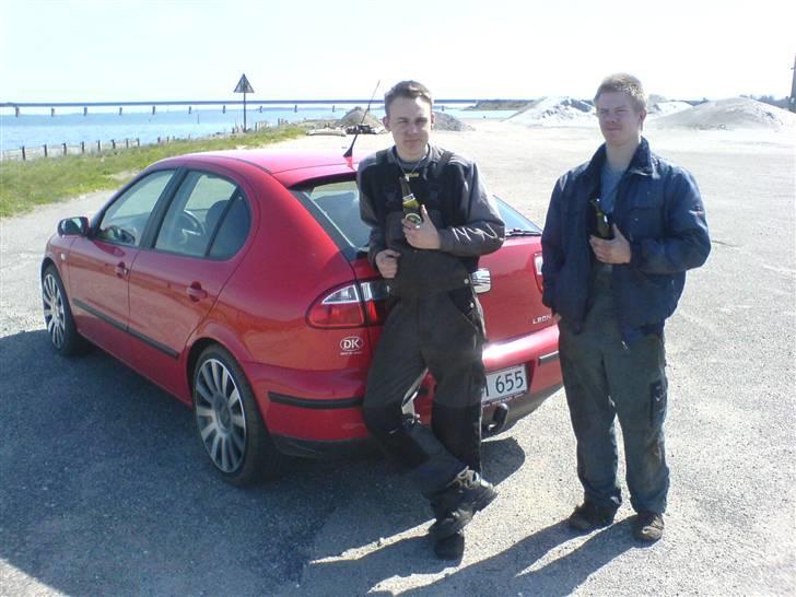 Seat Leon Sport - tak til Lars og Rasmus for hjælp til sænkningen billede 16