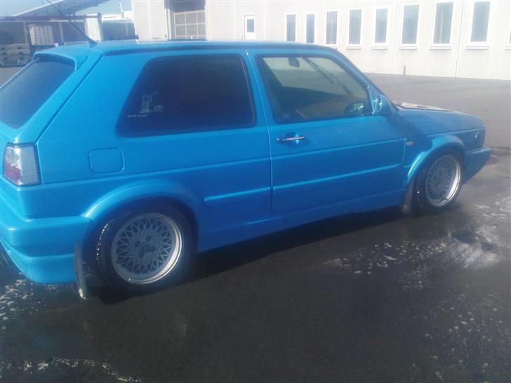 VW Golf 2. 1.8 GTI **solgt** - De fælge der sidder på nu:) syntes det ser meget godt ud:) billede 15