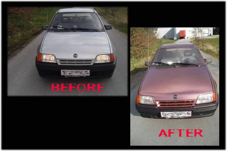 Opel Kadett' E 1,6S ~ 1986 ~ Solgt billede 2