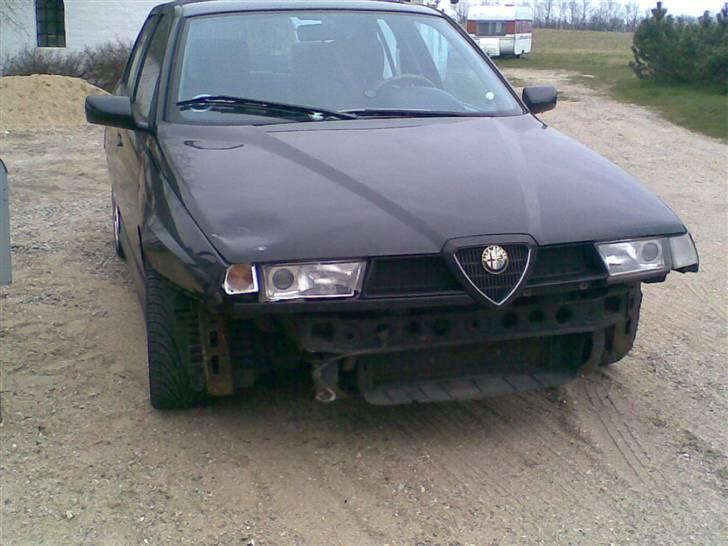Alfa Romeo 155 2,0 S Sport (SOLGT) - Lige efter ulykken den 11 april 2008 billede 13