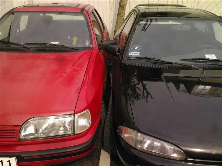 Ford Sierra 2.0 *The Love Car* - Side om Side med min gamle bil :D billede 14