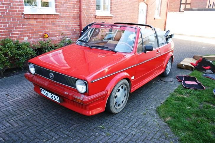 VW Golf 1 Cabriolet - SOLGT billede 4