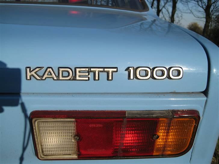 Opel kadett c SOLGT!! - hvor sejt er det ikke lige med det 1000 der?? billede 9