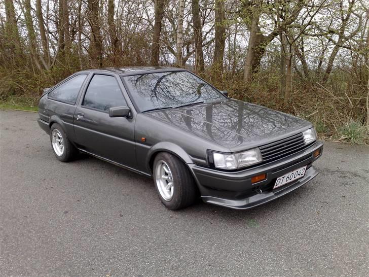 Toyota ae86 coupé - det første forårs billed i år  billede 13