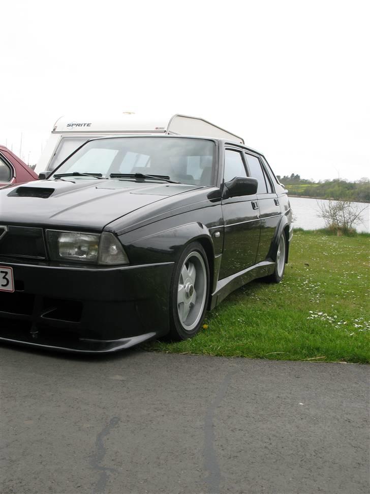 Alfa Romeo 75 - Som bilen så ud til Als træf d. 26 April 2008 billede 6