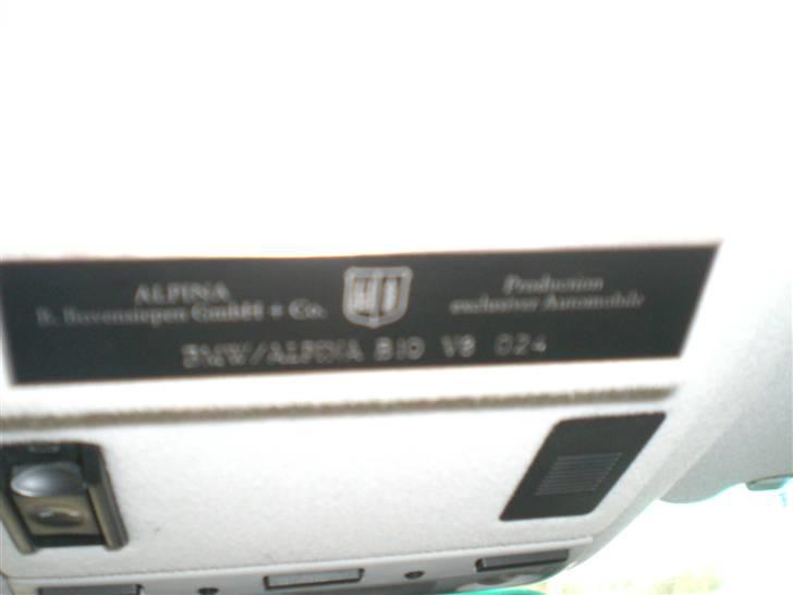 BMW Alpina B10 V8 (solgt) billede 6