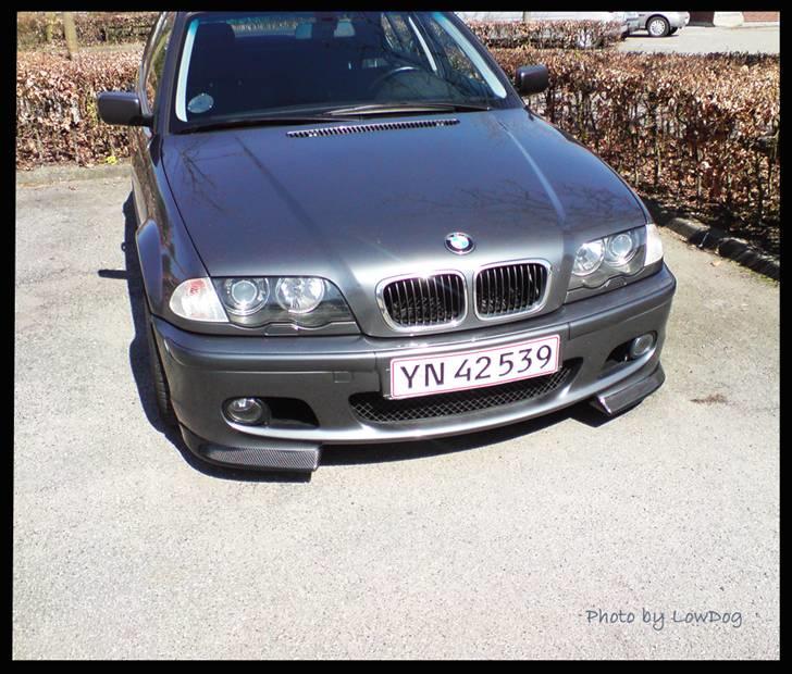 BMW 320 D - Carbon splitters til M-Tech II kofangeren:- ) billede 12