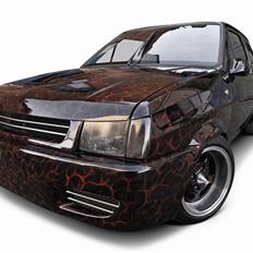 Opel Corsa a  Total Tysker