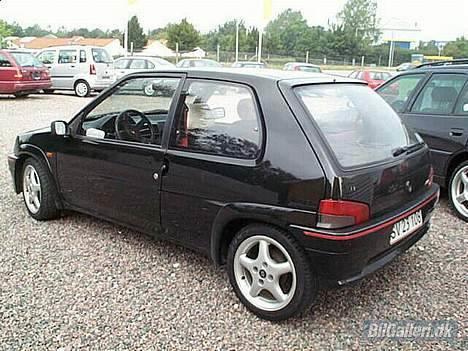 Peugeot 106 rallye - forhandler billede som den så ud da jeg fik den  billede 2