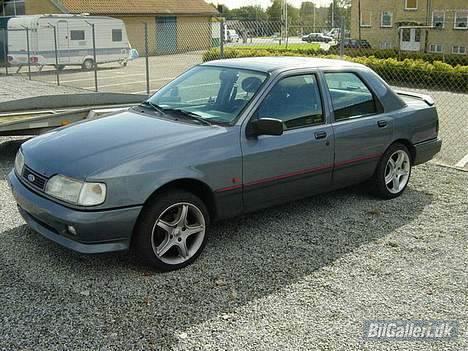 Ford sierra 4x4 clx SOLGT - som den så ud da jeg hentede den  billede 1