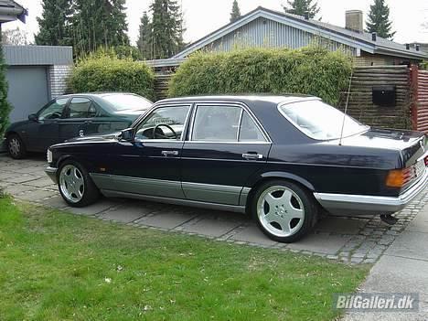 Mercedes Benz 280 SE W126  - 490cm tysk gangster tankvogn. billede 3