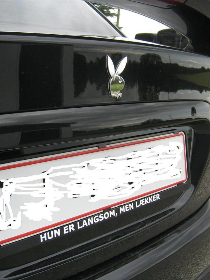 Mitsubishi lancer 1.6 mini evo - ny nummerpladeramme.. hun er langsom, men lækker.. billede 9