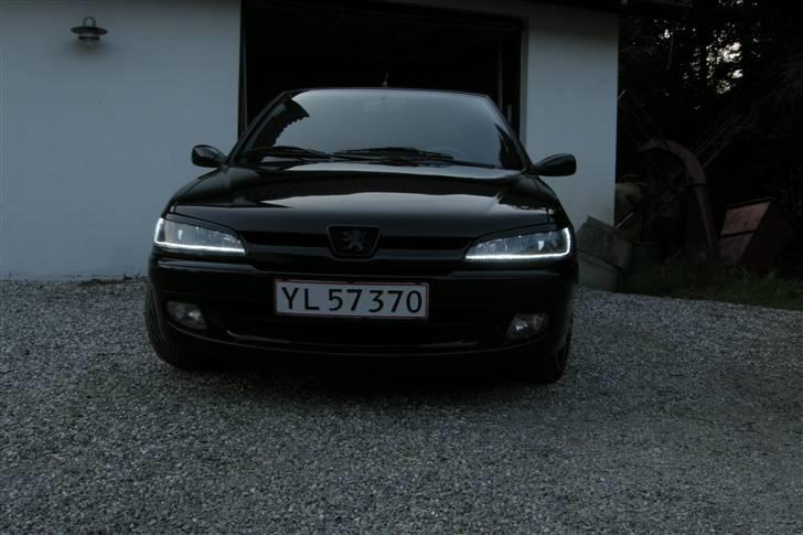 Peugeot 306 =SOLGT= - Som bilen står nu, De nye forlygter, med lys i billede 14