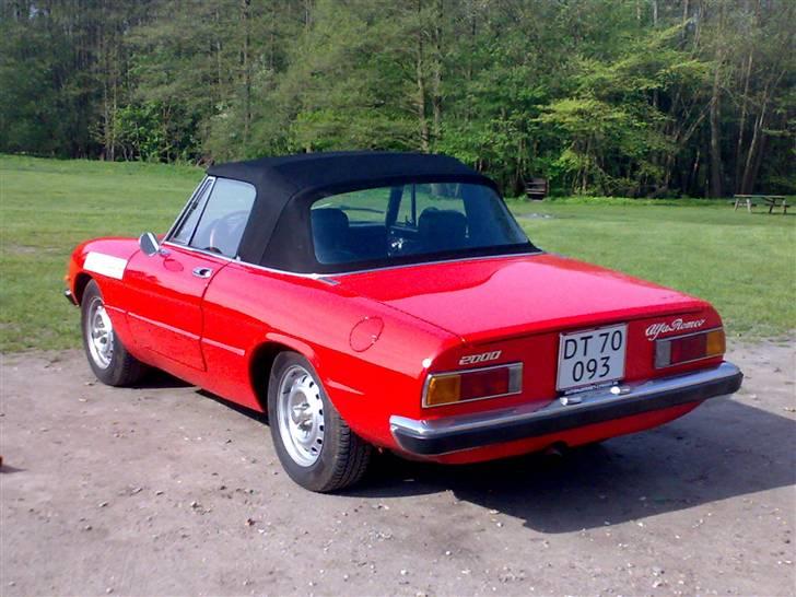 Alfa Romeo Spider Fastback 2000 billede 12