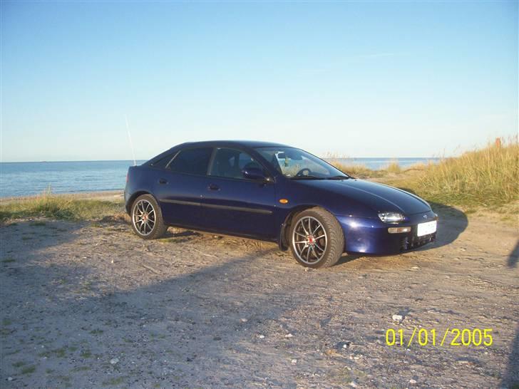 Mazda 323F - så kom hun lidt ned, godt nok kun 40mm men det pynter da billede 18