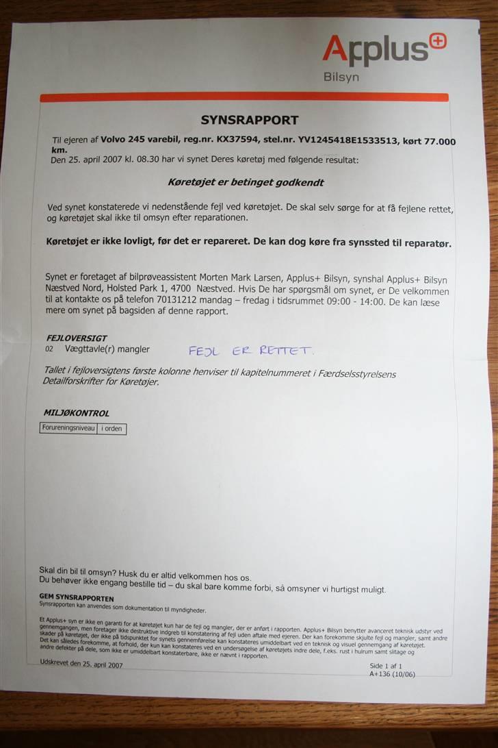 Volvo 245 solgt billede 7