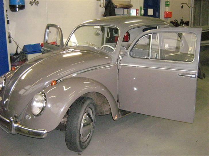 VW Bobbel 113 DE LUX  SOLGT - Sådan så den ud før den blev sænket. billede 15