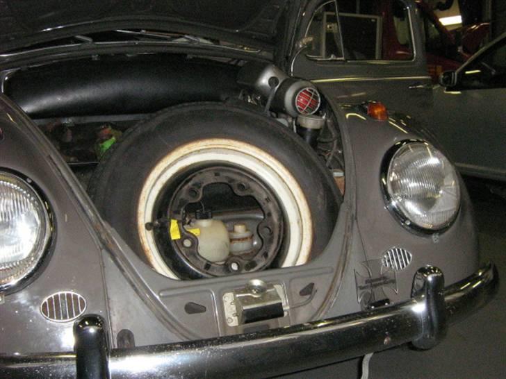 VW Bobbel 113 DE LUX  SOLGT - Læg lige mærke til det fancy benzinfyr..... Og det virker!!! billede 20