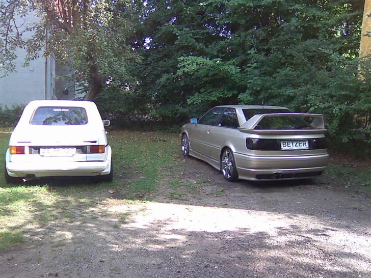 Audi Coupé EVO ll - Her holder mine to børn :D billede 16