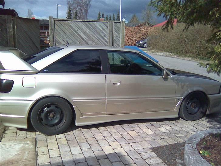 Audi Coupé EVO ll - Første billede .. da jeg lige havde hentet den ;) billede 18