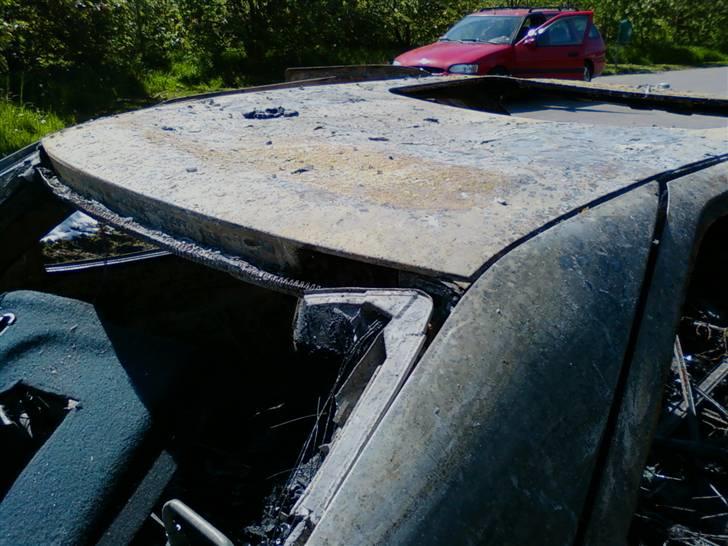 Citroën xantia 1,8 sx (brændt) - aluminiums fælge m sommerdæk. billede 8