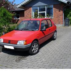 Peugeot 205 1,1 XL Solgt