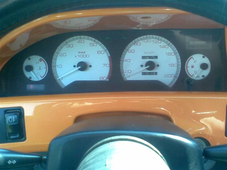 Toyota Corolla gsi 20V solgt - hvide urskiver :) billede 8