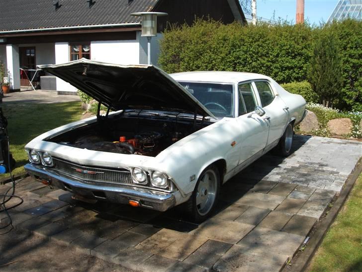 Chevrolet Chevelle - så bliver den lige vasket i motoren engang :D ..  billede 3