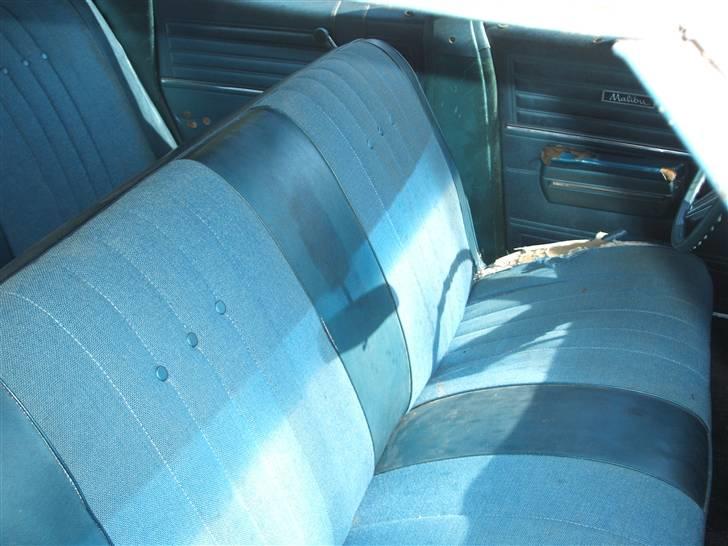 Chevrolet Chevelle - kabinen som jeg er igang med at lave istand .. billede 8