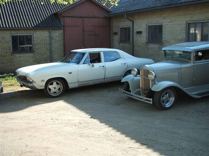 Chevrolet Chevelle - lige kommet hjem klarede det stort set fejlfrit .. billede 16