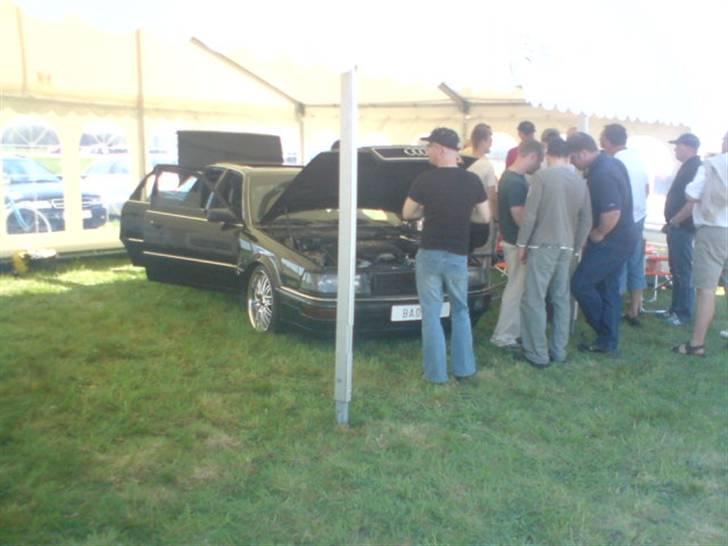 Audi  V8 GANGSTER VIP....SOLGT  - udstiling ved AUDIKLUBDANMARK.....til race i sindal...!!! billede 17