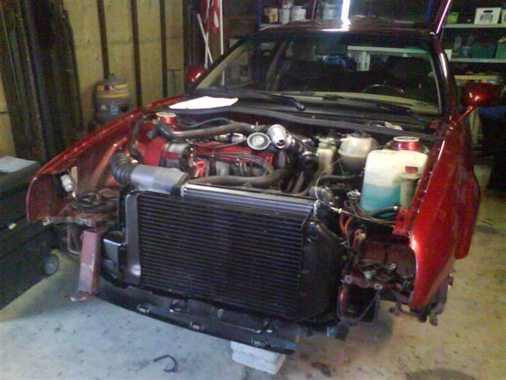 VW corrado G60 SOLGT! - Som hun ser ud Idag D. 13-7-08 efter en lille front skade, men hun er færdig inden et par dage billede 14