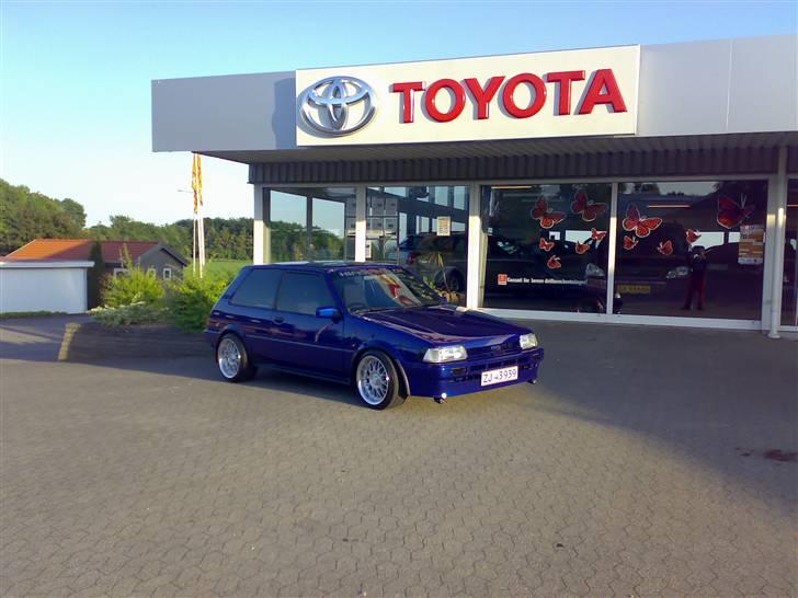 Toyota Corolla Gt  SOLGT - Et stykke rustfri plade bukket i 90¤ og så lige to popnitter. det gejl. billede 16