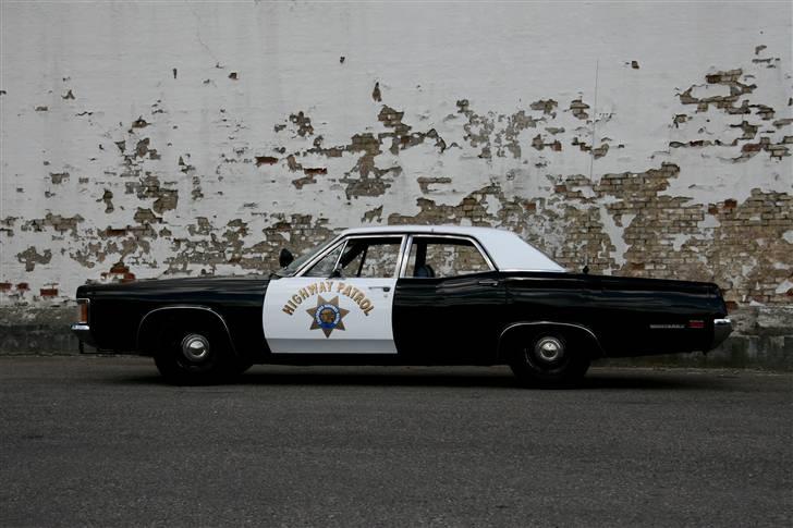 Mercury Monterey Police Car - 6 meter - Lang gammel dame billede 2