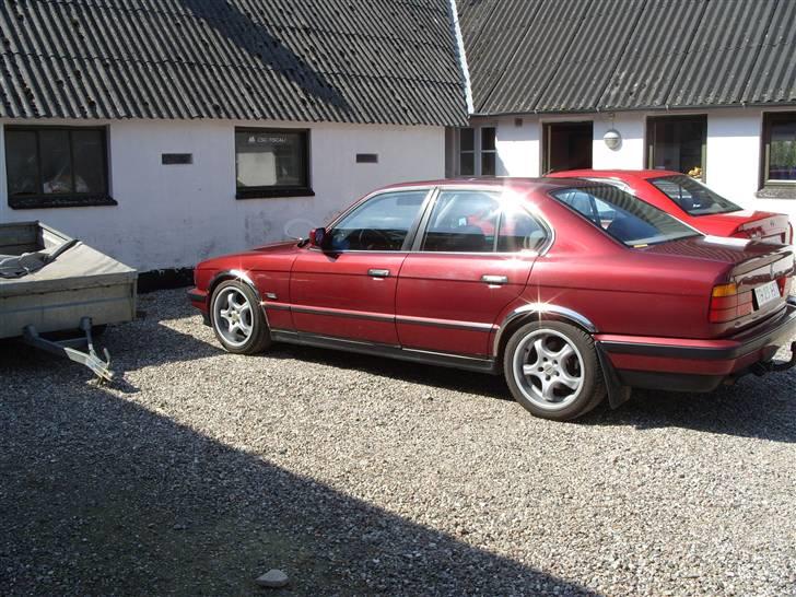 BMW 520 i 24v - de første sommerhjul, 8x17 enzo cup billede 13