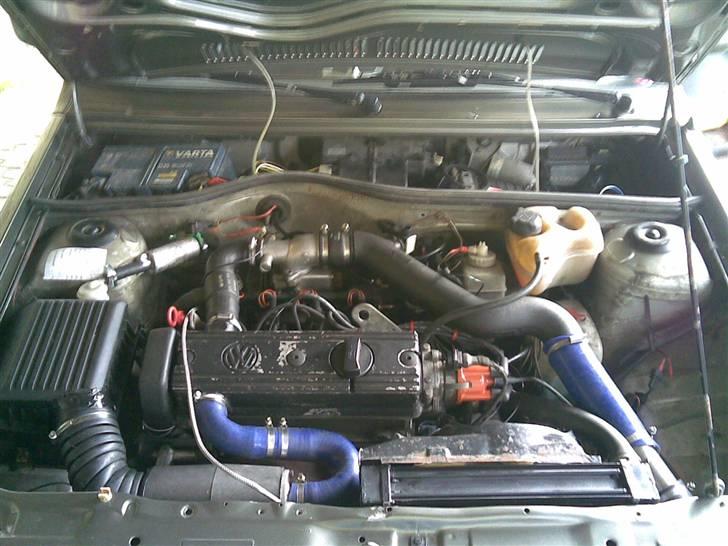 VW Polo Coupé >LPF< G40/G60 - lige et hurtigt kig til motoren, stadig lidt der skal flyttes på. billede 19