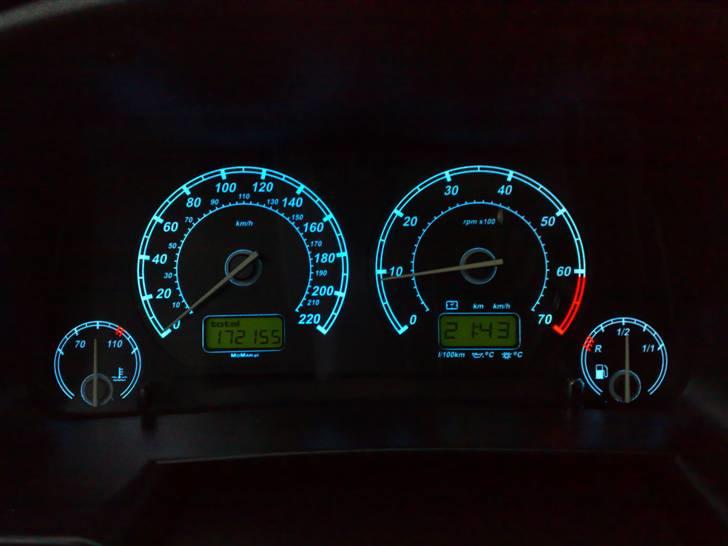 VW Polo 6N 1.4 16V -R.I.P.- - Mit halvfærdige plasma speedometer billede 18