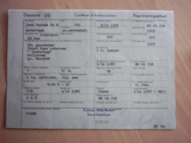 Ford Taunus 20 M TS billede 9